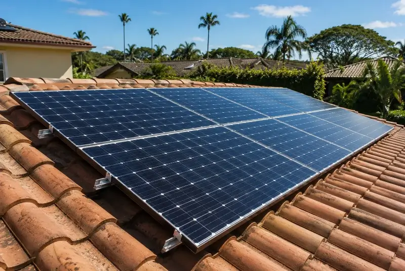 Installation de panneaux solaires à Saint-Coutant